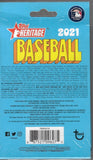 2021 Topps Heritage Baseball Hanger Factory Sealed 35 Cards - Sports Cards