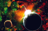 Mats by Mars: Blue Star Eclipse Tabletop Wargaming Space Play Mat