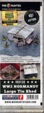 WW2 Normandy Large Tin Shed Pre-Painted - Warlord Games