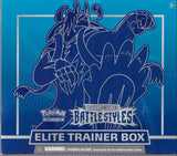 Pokemon TCG Sword & Shield Battle Styles Elite Trainer Box (Blue) - Pokemon