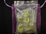 Yellow Cats Eye Gemstone Dice