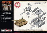 Panzer IV Tank Platoon - Flames of War
