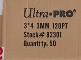 Toploader 3" x 4" Super Thick 120 Pt. - Ultra Pro