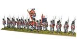 Waterloo British Line Infantry Napoleonic Wars ( 1789-1815 ) - Black Powder